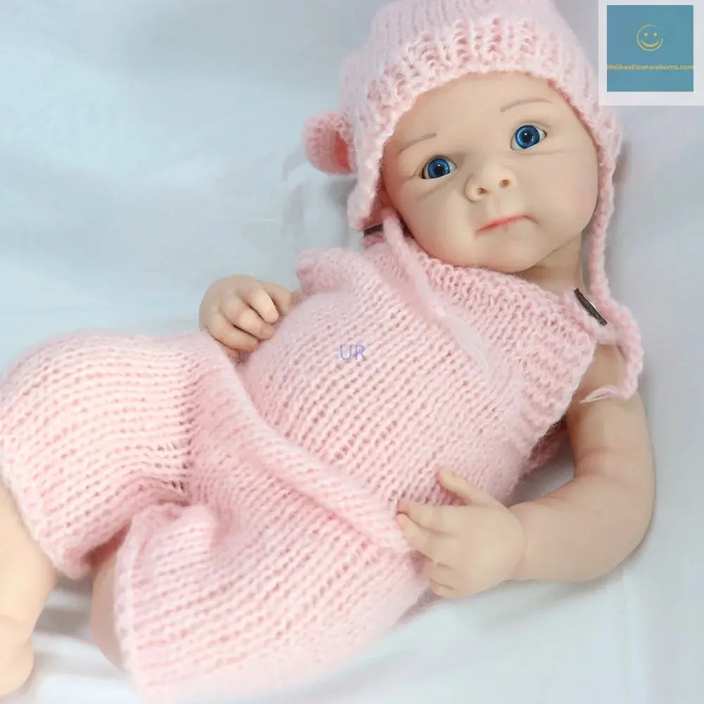 19 Inch Lifelike Silicone Reborn Baby Doll Girl Sculpt Painted or Unpainted, Perfect Collectible Gift for Kids/Parents/Christmas lifelikesiliconereborns.com