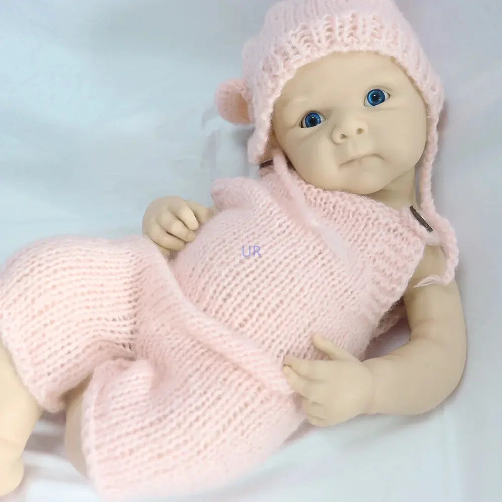 19 Inch Lifelike Silicone Reborn Baby Doll Girl Sculpt Painted or Unpainted, Perfect Collectible Gift for Kids/Parents/Christmas lifelikesiliconereborns.com
