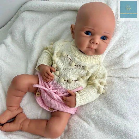 19Inch Baby Girl Bettie Full Body Soft Silicone Reborn Doll Exquisite Texture Details for Role-Play Teaching Responsibility lifelikesiliconereborns.com