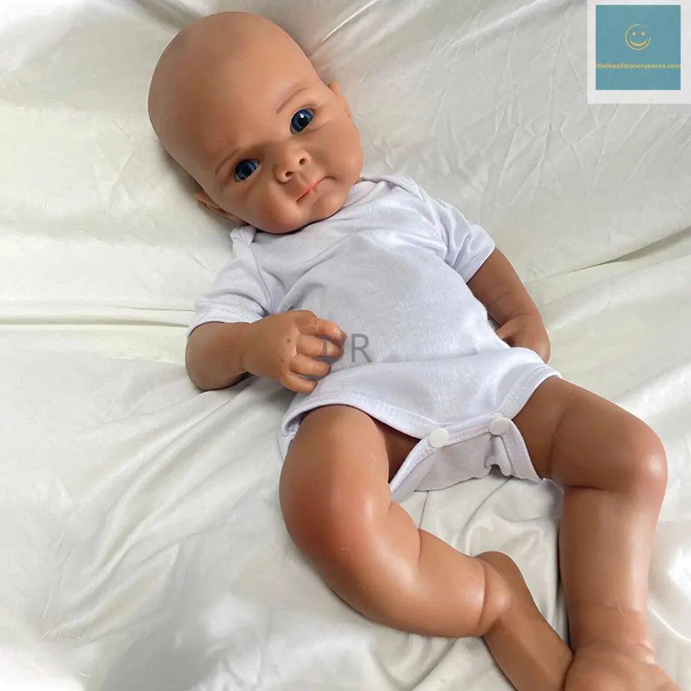 19Inch High-Simulation Flexible Silicone Reborn Baby Girl Bettie Realistic Washable Weighted Art Doll for Christmas Gift lifelikesiliconereborns.com