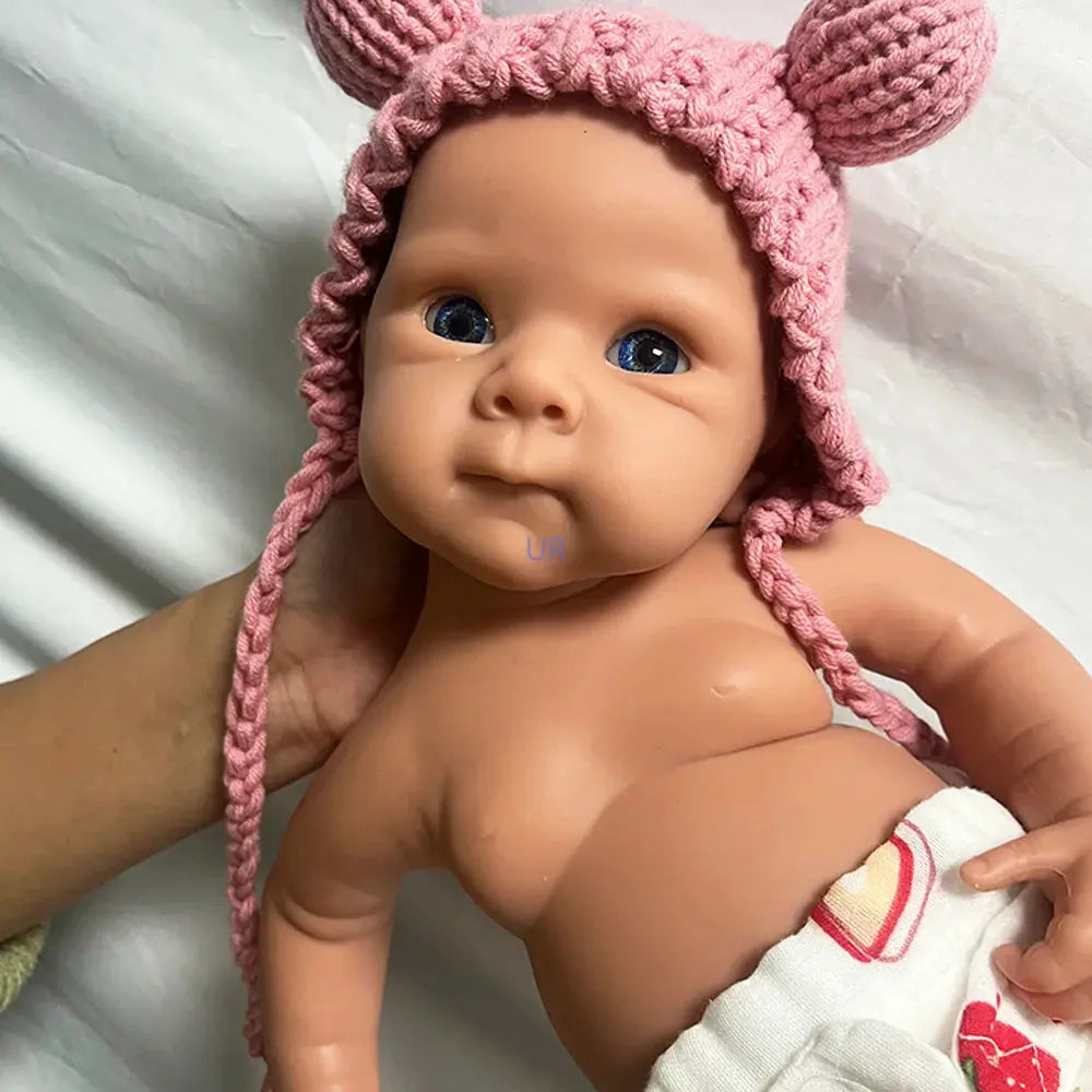 19Inch High-Simulation Flexible Silicone Reborn Baby Girl Bettie Realistic Washable Weighted Art Doll for Christmas Gift lifelikesiliconereborns.com