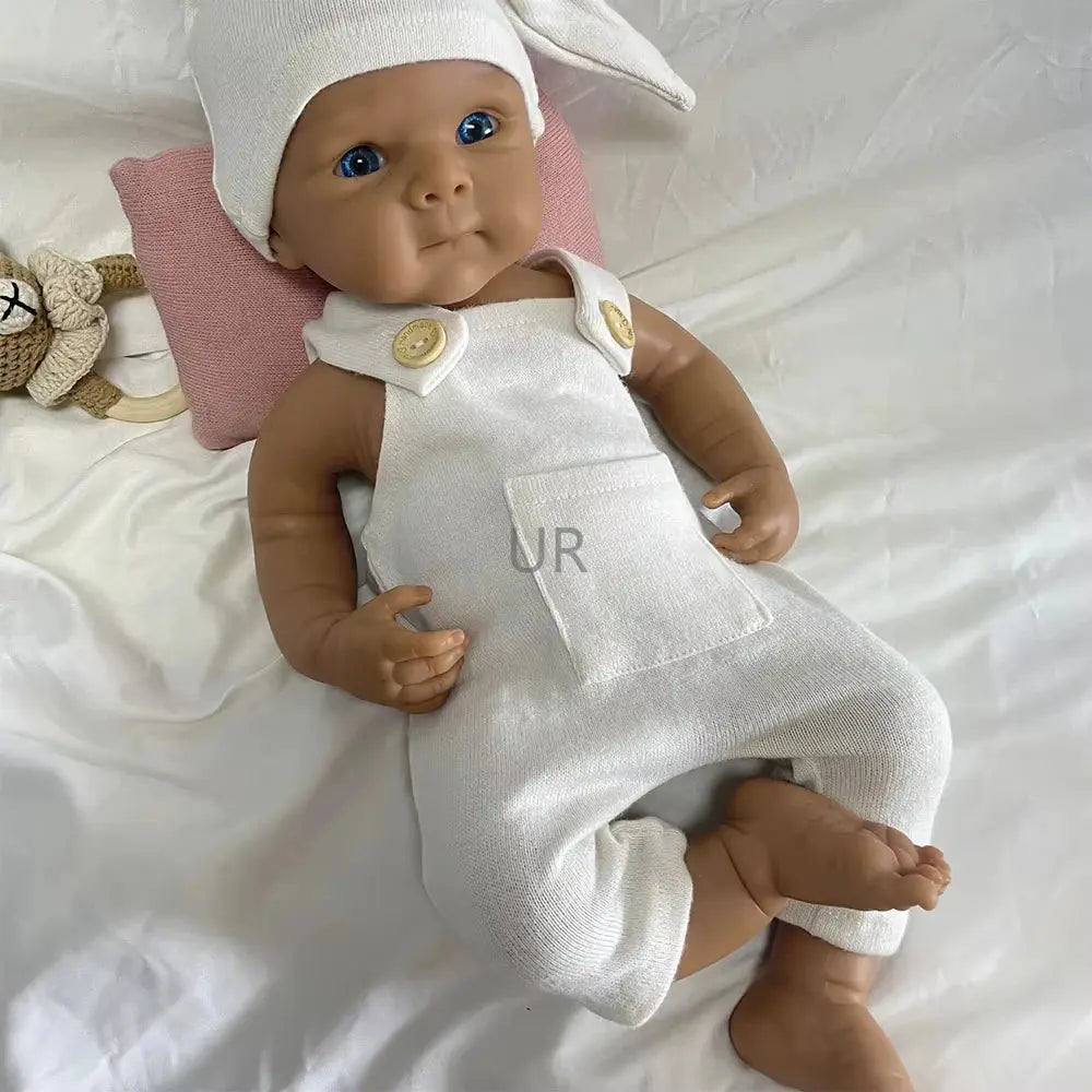 19Inch High-Simulation Flexible Silicone Reborn Baby Girl Bettie Realistic Washable Weighted Art Doll for Christmas Gift lifelikesiliconereborns.com