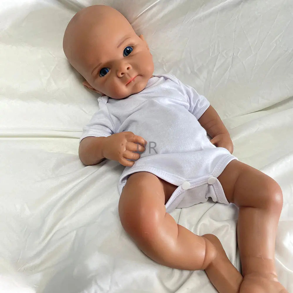 19Inch Realistic Features Soft Silicone Reborn Baby Girl Bettie Weight Lifelike Details Doll for Loneliness Accompany Kids Toy lifelikesiliconereborns.com