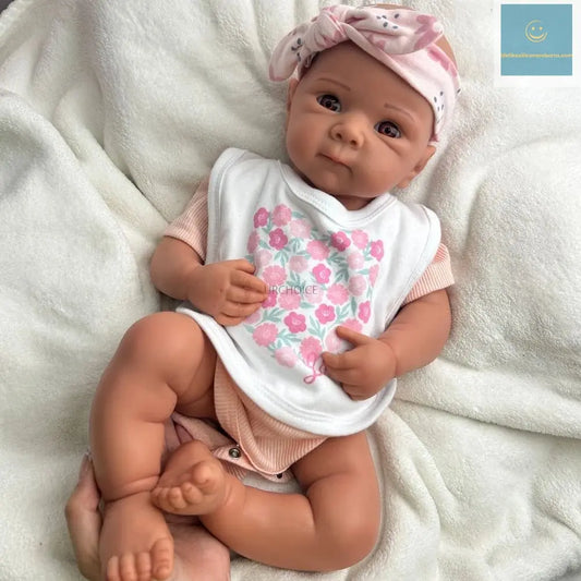 19Inch Realistic Silicone Reborn Baby Girl Flexible Body Waterproof Pretty Doll Provide Emotional Support Toy Birthday Gift lifelikesiliconereborns.com