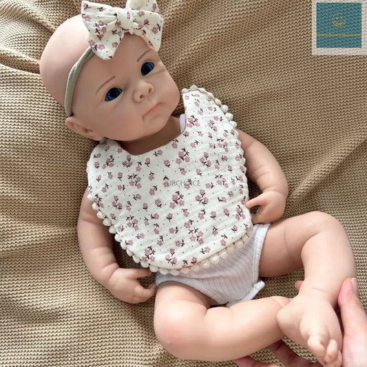 19Inch Soft And Lifelike Silicone Reborn Baby Girl Open Blue Eyes Realistic Skin Tones And Painted Details for Collectibles Gift lifelikesiliconereborns.com