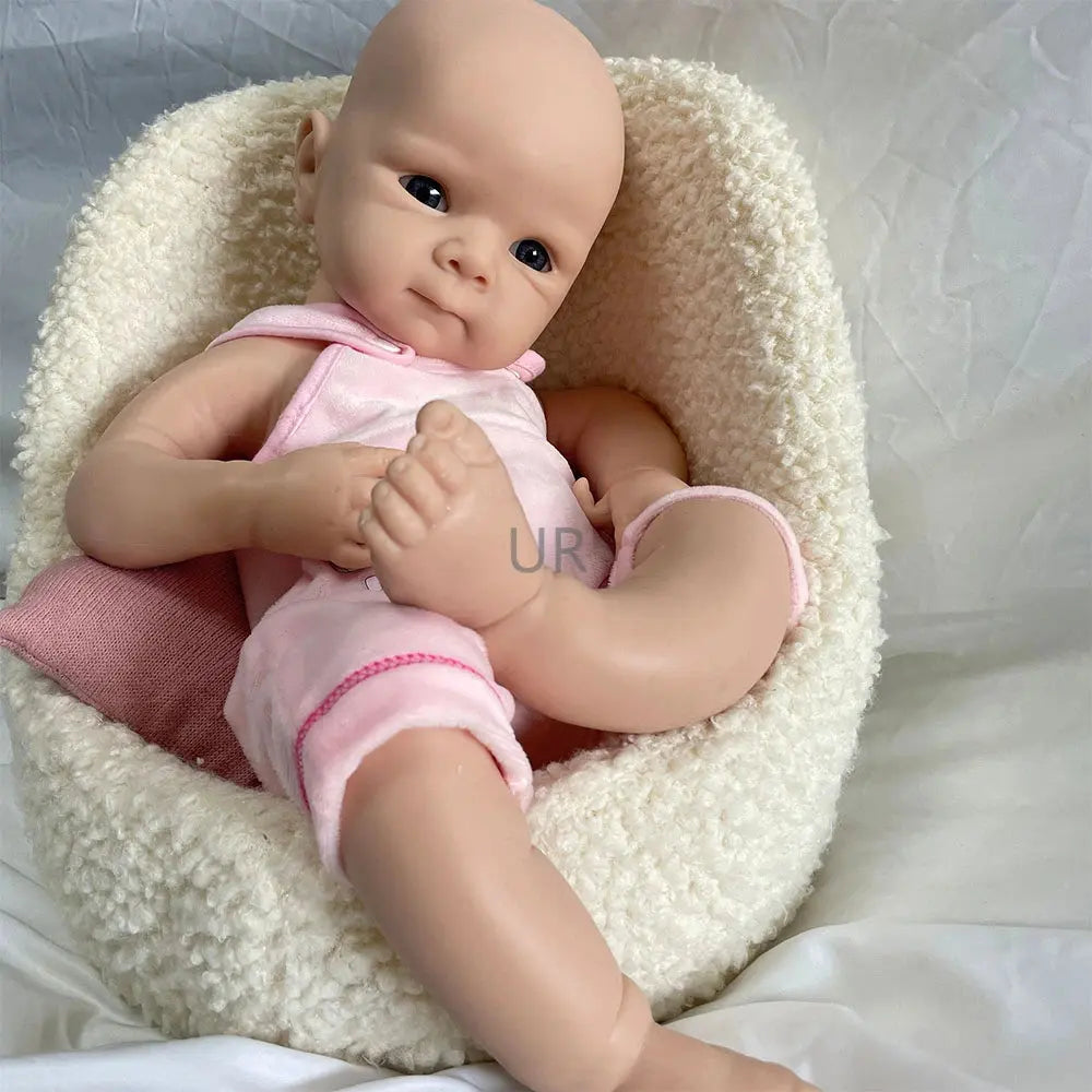 19Inch Soft And Lifelike Silicone Reborn Baby Girl Open Blue Eyes Realistic Skin Tones And Painted Details for Collectibles Gift lifelikesiliconereborns.com