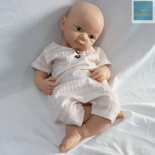 19" Platinum Silicone Reborn Doll Whole Body Soft Lifelike Chubby 3D Skin Weighted Newborn Baby Girl Collector Kids Toy Gift lifelikesiliconereborns.com