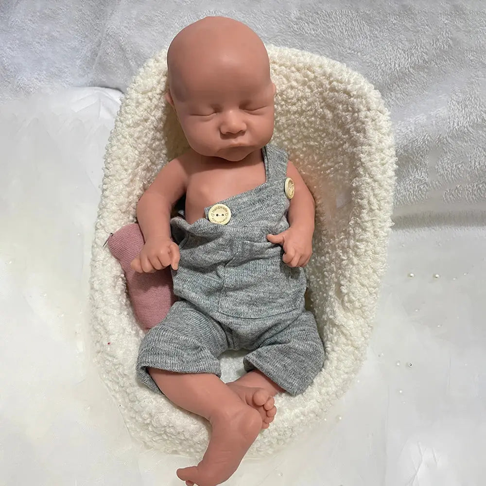 1:1 Lifelike Visible Veins Silicone Reborn Baby Boy Dolls Cute and Realistic Newborn Handmade Doll for Kids Birthday Gift lifelikesiliconereborns.com