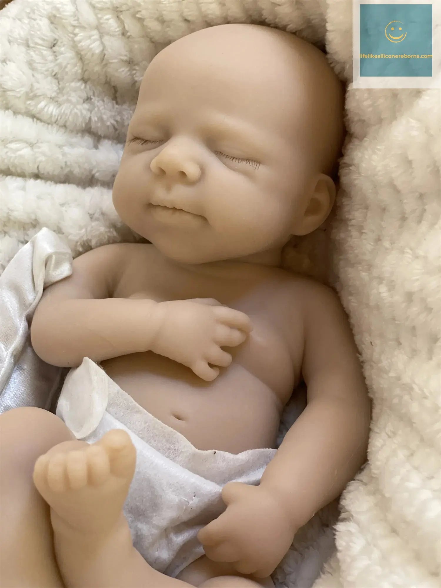 2 Styles/Can Open Mouth 33cm Unpainted Washable Solid Silicone Bebe Reborn Girls Soft Handmade Lifelike Reborn Baby Girl Doll lifelikesiliconereborns.com