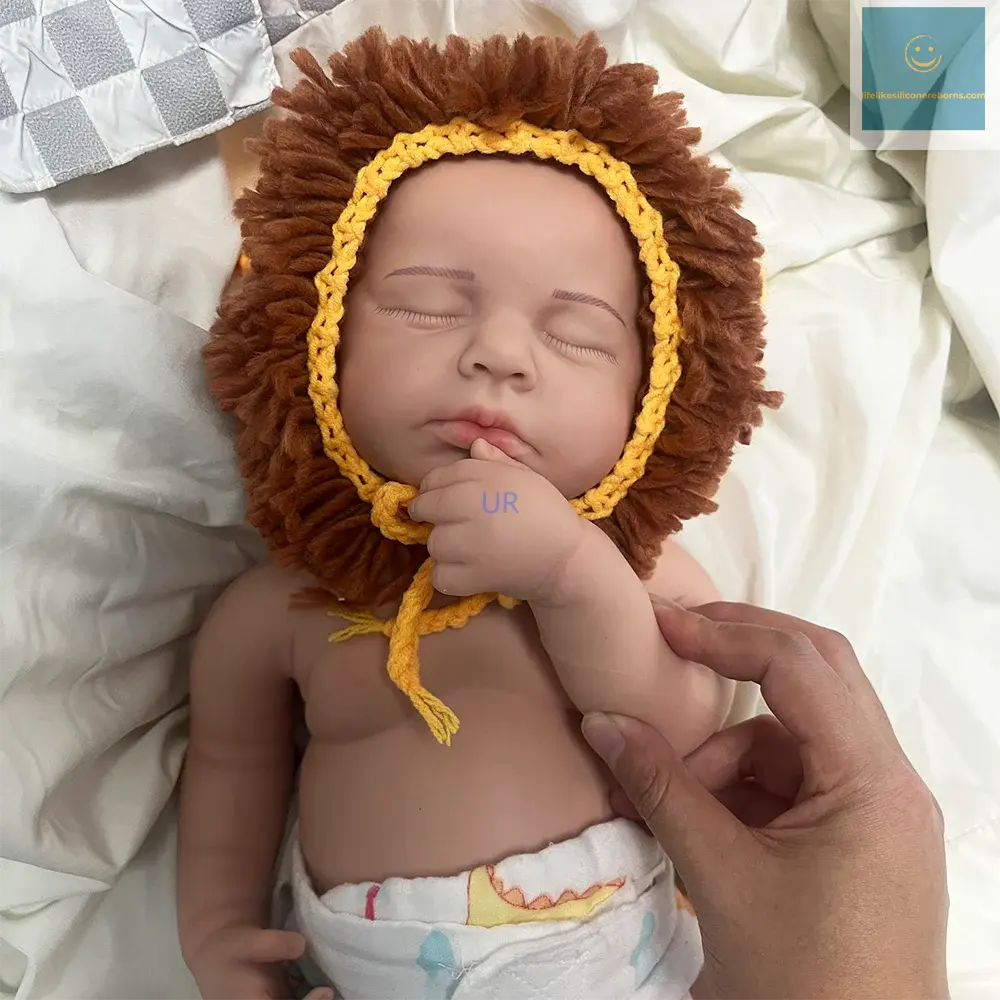 20 Inch 100% Full Body Silicone Reborn Baby Loulou Cute Beautiful Painted Soft Fake Lifelike Boy /Girl Doll For Kids Xmas Gift lifelikesiliconereborns.com