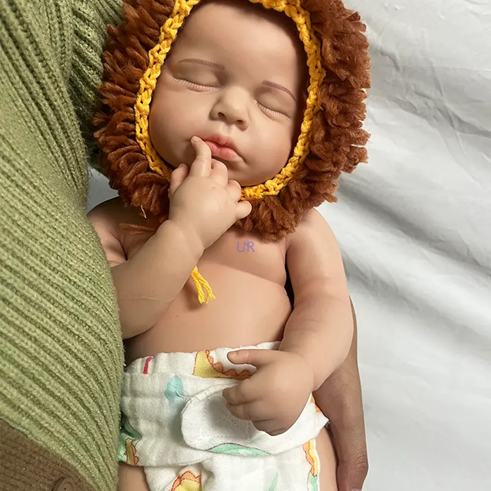 20 Inch 100% Full Body Silicone Reborn Baby Loulou Cute Beautiful Painted Soft Fake Lifelike Boy /Girl Doll For Kids Xmas Gift lifelikesiliconereborns.com