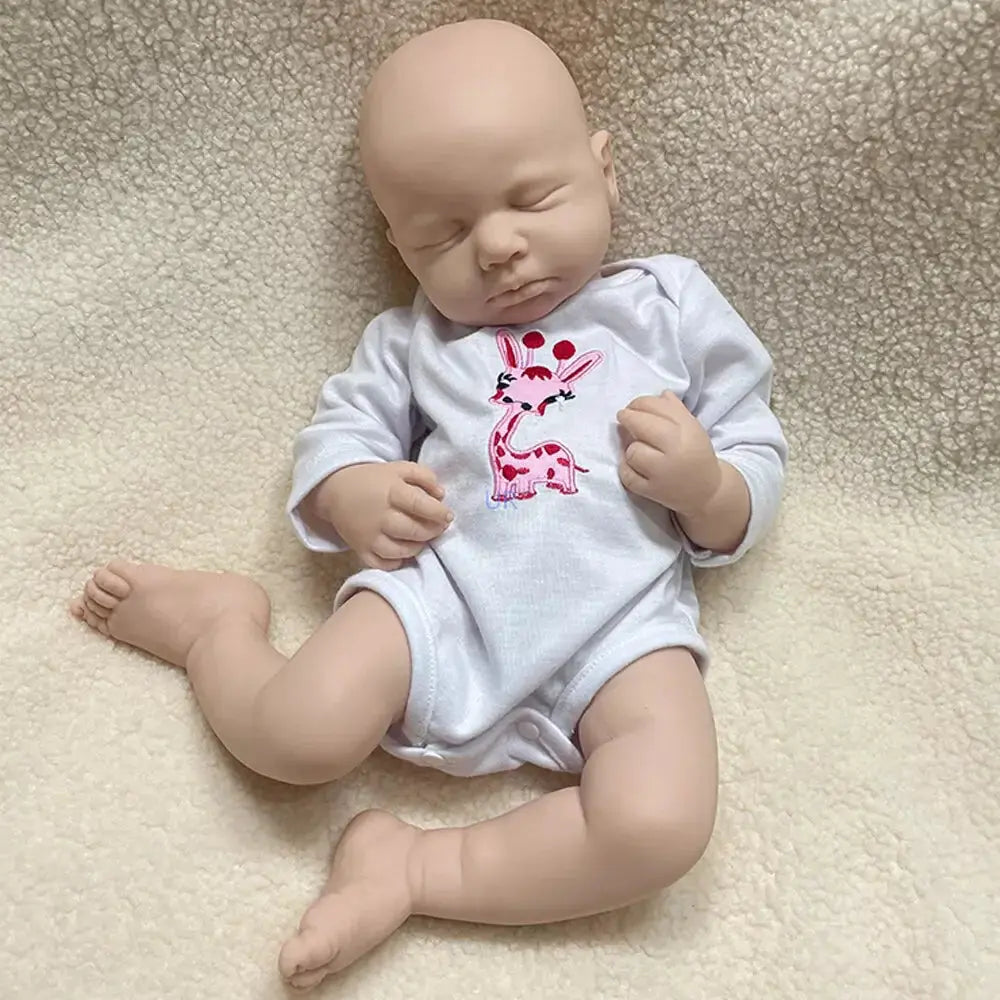 20 Inch 100% Full Body Silicone Reborn Baby Loulou Cute Beautiful Painted Soft Fake Lifelike Boy /Girl Doll For Kids Xmas Gift lifelikesiliconereborns.com