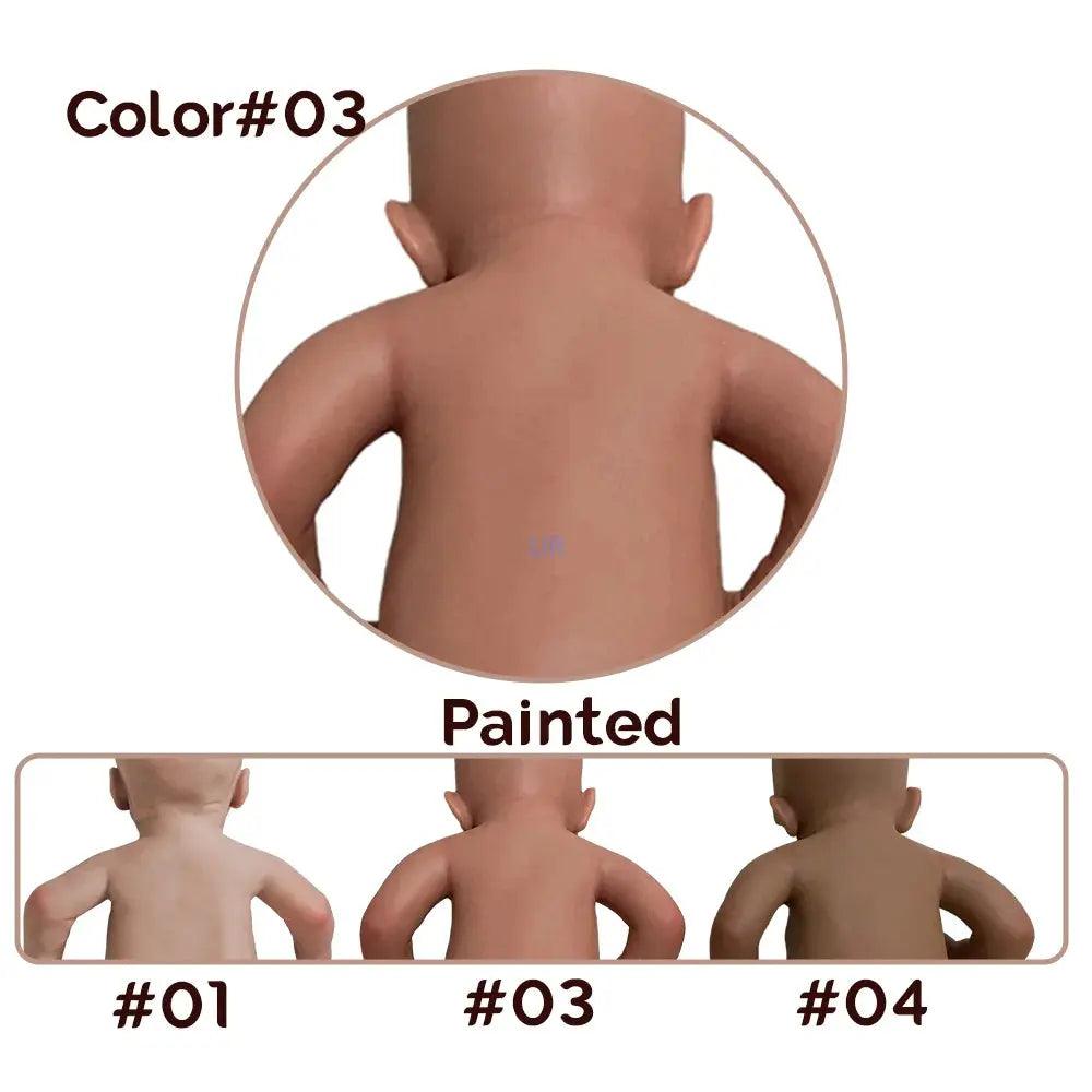 20 Inch Lifelike Newborn Realistic Reborn Baby Doll Open eyes Girl Handmade Toddler Soft Weighted Silicone Doll Gift Collectible lifelikesiliconereborns.com