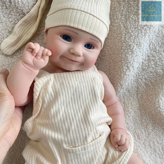 20 inch Pinky Girl Maddie Lifelike Silicone Reborn Baby Doll with Clear Blue Eyes Hand Drawn Veins Baby Doll Real Baby Doll Toy lifelikesiliconereborns.com