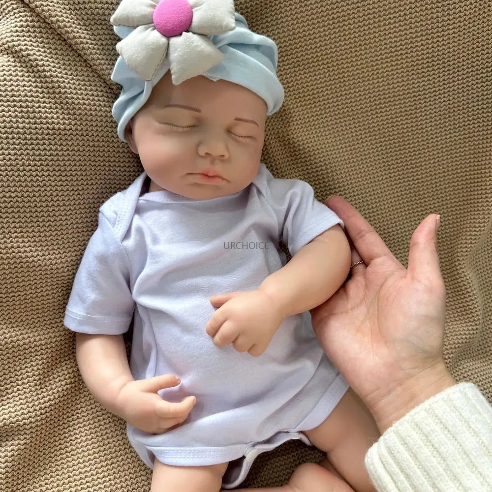 20Inch Artisan-Crafted Silicone Reborn Baby Girl/Boy Loulou Flexible Washable Lifelike Details For Doll Lovers Gifts Kids Toy lifelikesiliconereborns.com