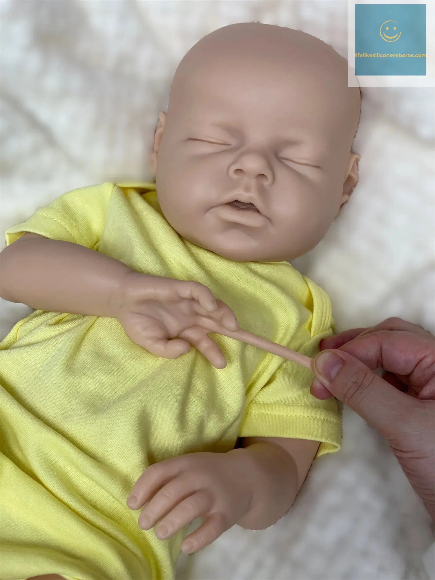 20Inch Can Drink and Pee Full Body Silicone Bebe Reborn Girl&Boy Unpainted Handmade Silicone Soft Lifelike De Silicona Boy Doll lifelikesiliconereborns.com