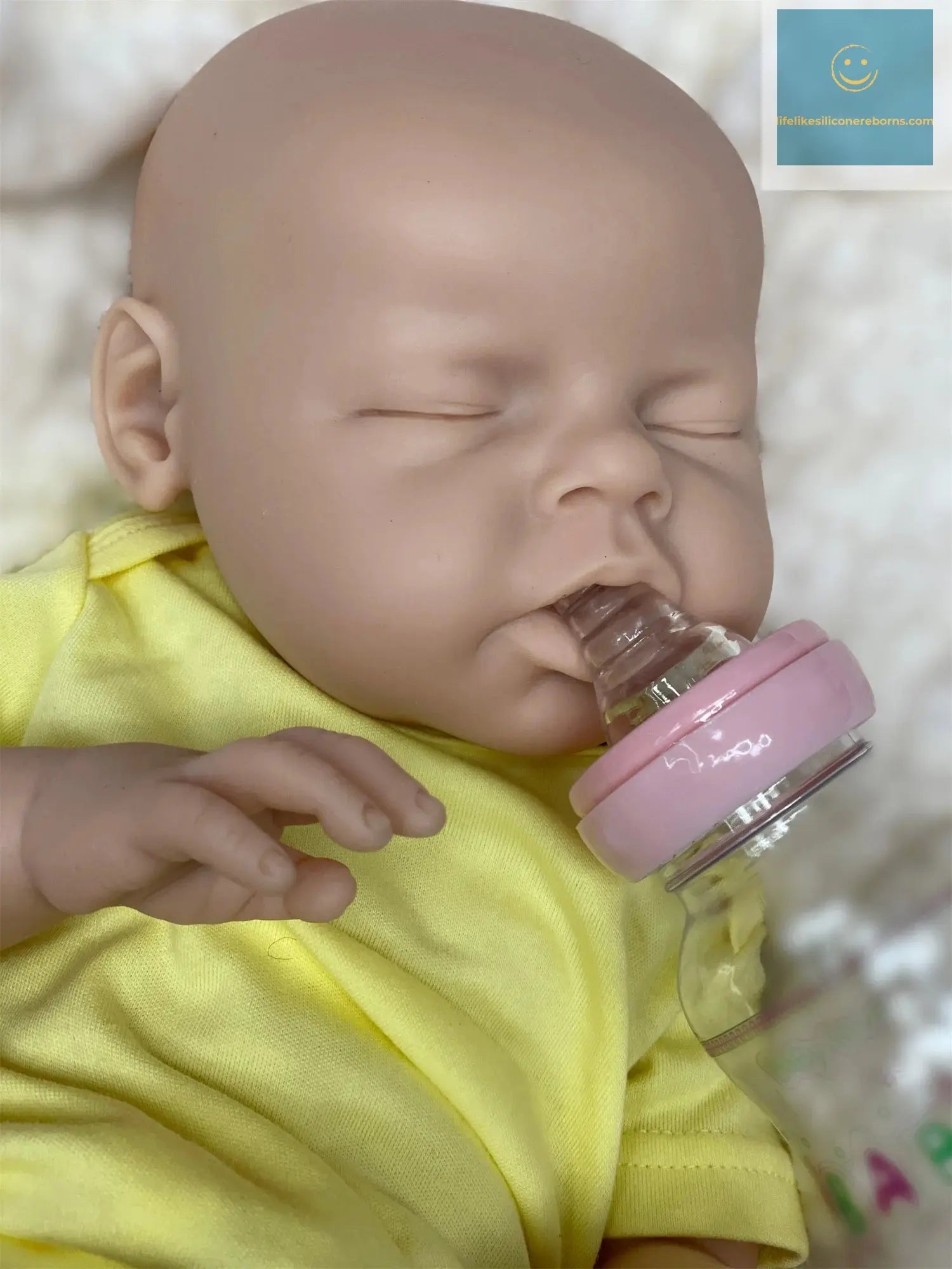 20Inch Can Drink and Pee Full Body Silicone Bebe Reborn Girl&Boy Unpainted Handmade Silicone Soft Lifelike De Silicona Boy Doll lifelikesiliconereborns.com