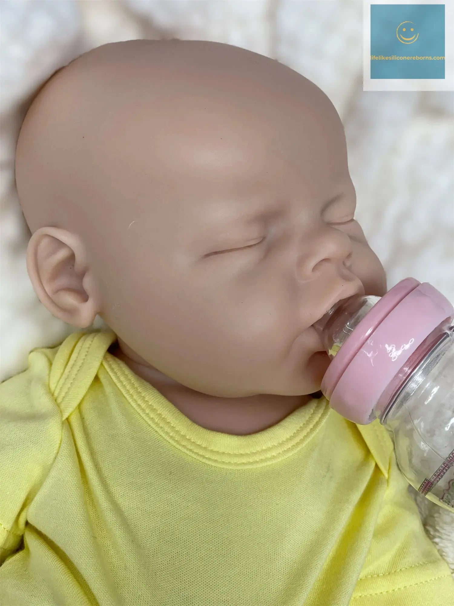 20Inch Can Drink and Pee Full Body Silicone Bebe Reborn Girl&Boy Unpainted Handmade Silicone Soft Lifelike De Silicona Boy Doll lifelikesiliconereborns.com