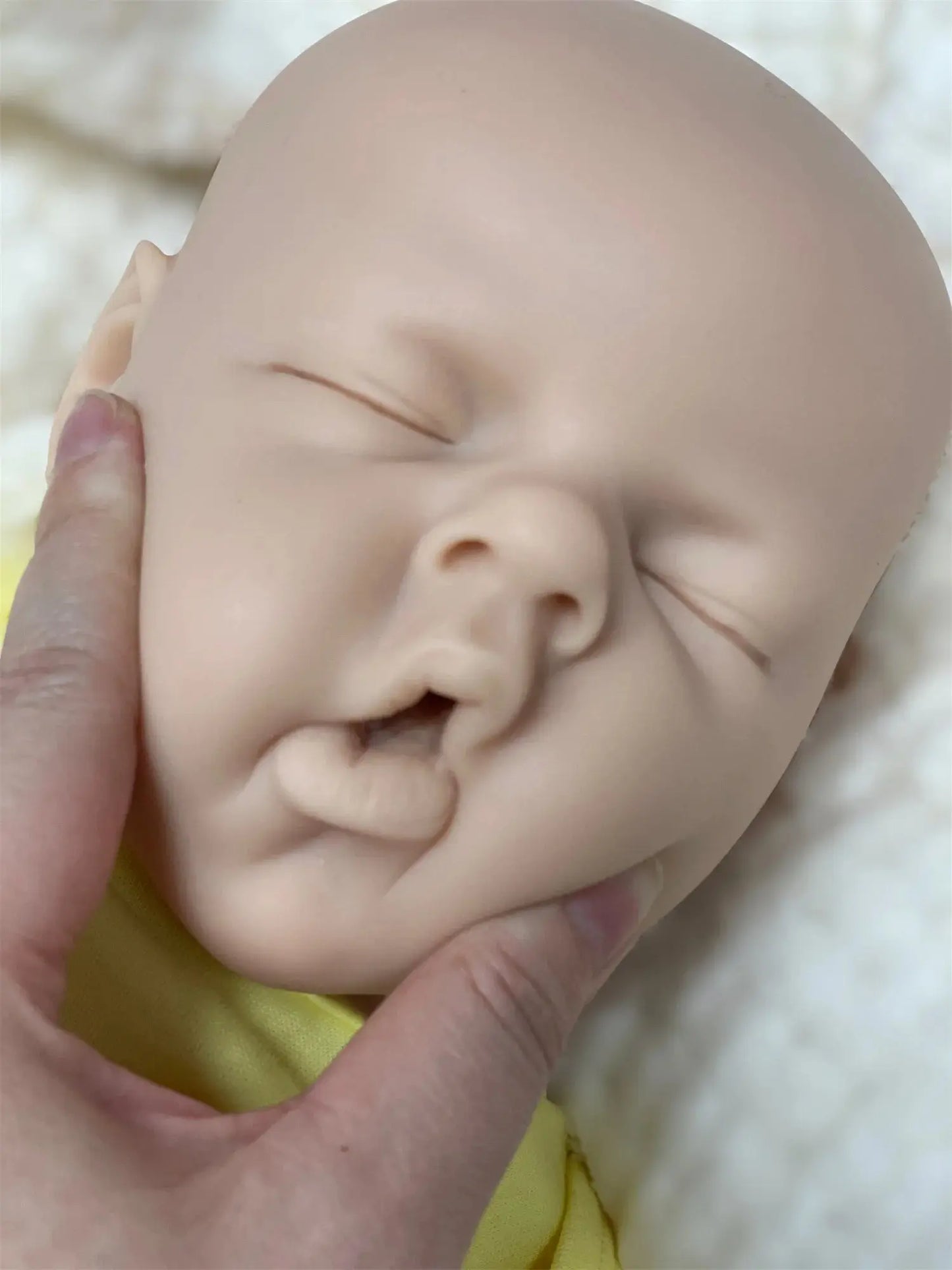 20Inch Can Drink and Pee Full Body Silicone Bebe Reborn Girl&Boy Unpainted Handmade Silicone Soft Lifelike De Silicona Boy Doll lifelikesiliconereborns.com
