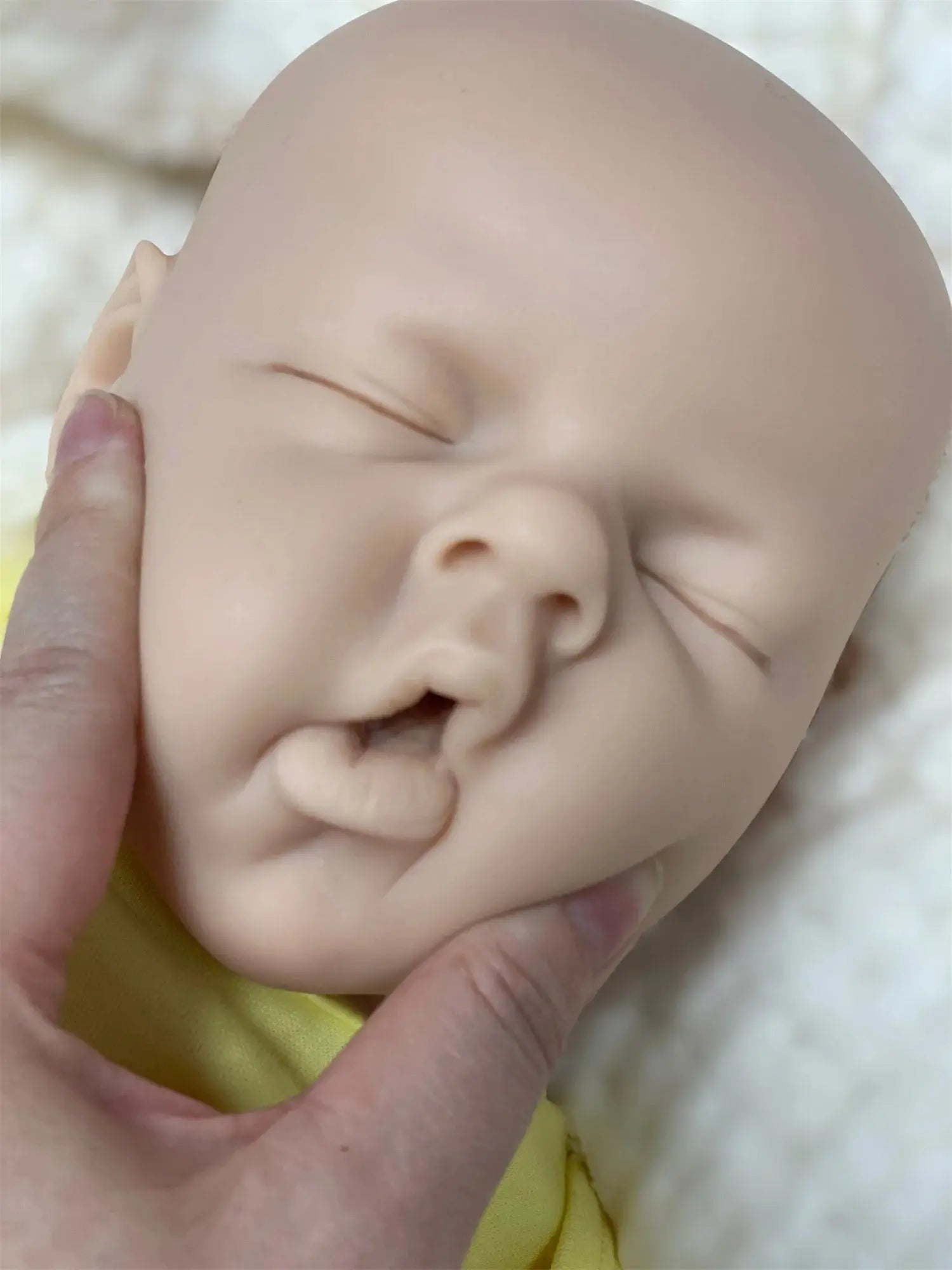 20Inch Can Drink and Pee Full Body Silicone Bebe Reborn Girl&Boy Unpainted Handmade Silicone Soft Lifelike De Silicona Boy Doll lifelikesiliconereborns.com