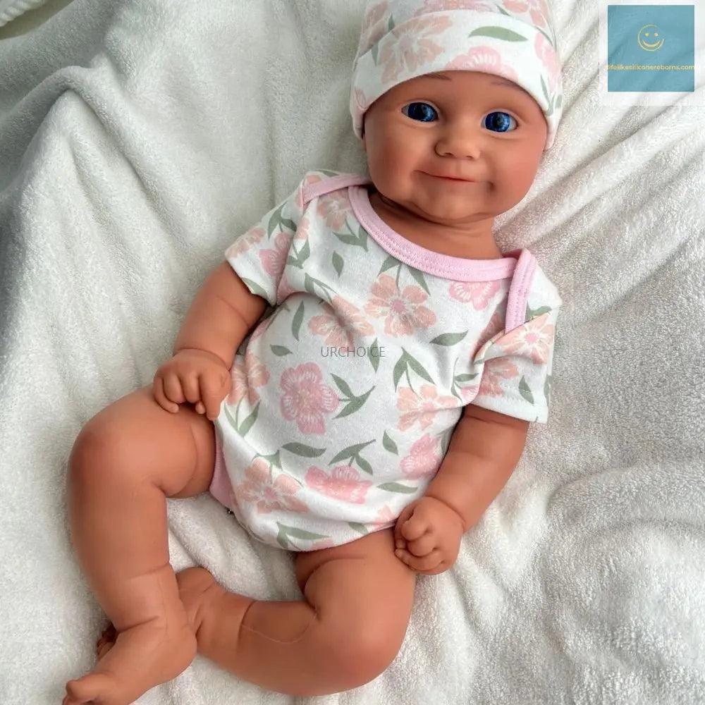 20Inch Chubby Baby Girl Maddie Full Body Soft Lifelike Silicone Reborn Baby Doll Waterproof Handmade Newborn Doll Kids Toy lifelikesiliconereborns.com