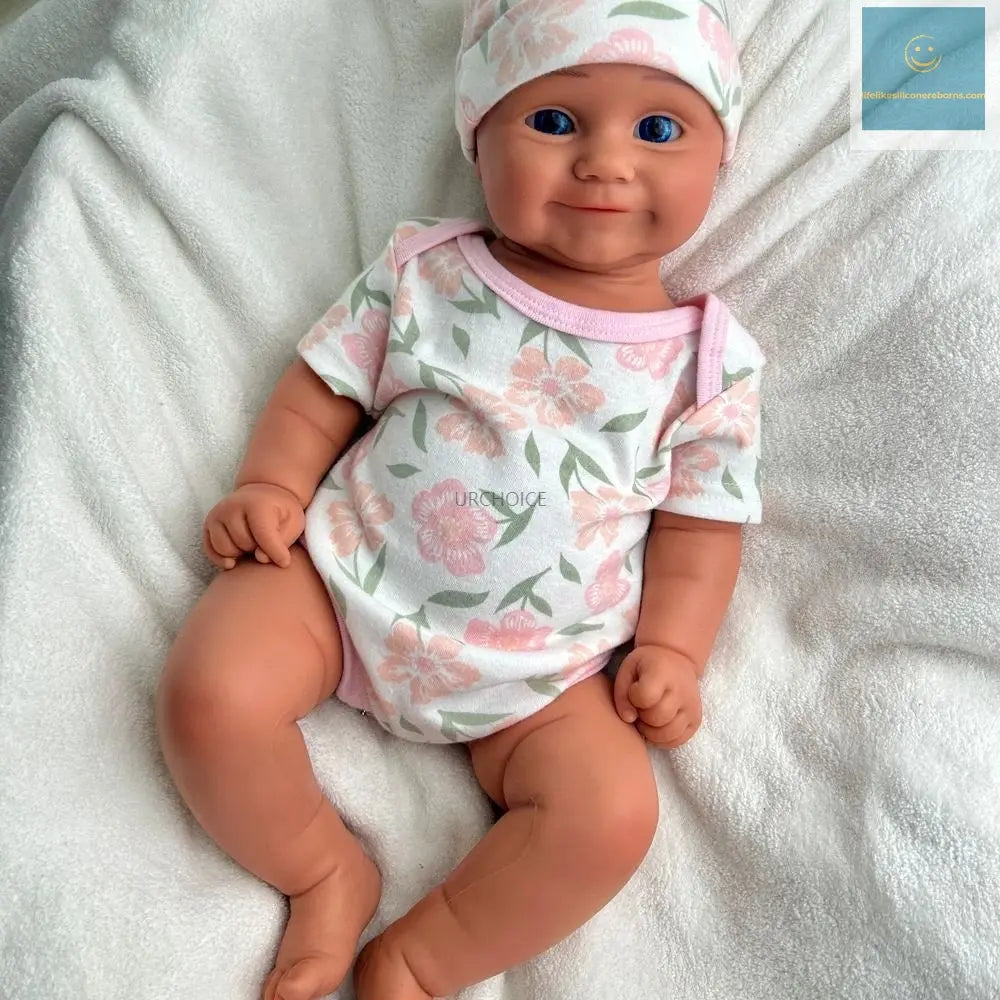 20Inch Chubby Baby Girl Maddie Full Body Soft Lifelike Silicone Reborn Baby Doll Waterproof Handmade Newborn Doll Kids Toy lifelikesiliconereborns.com