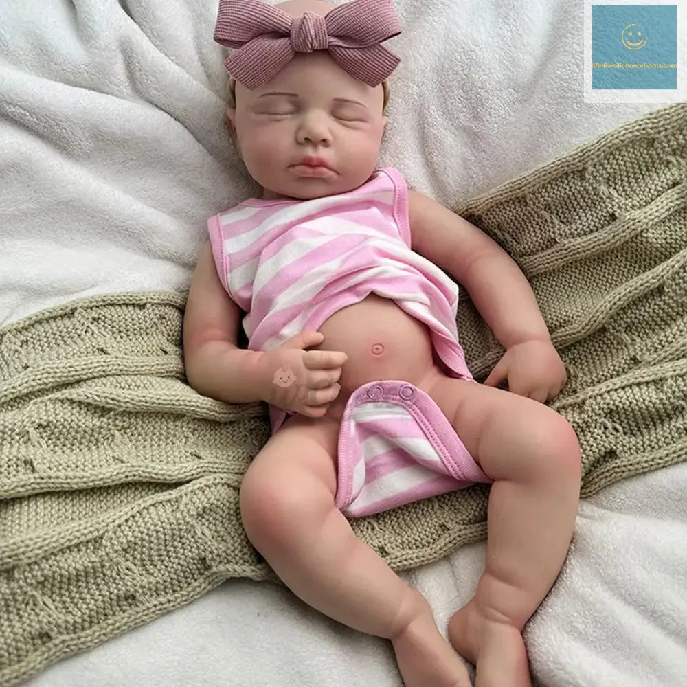 20Inch Chubby Realistic Silicone Reborn Baby Girl&Boy 3D Skin Newborn Doll for Parenting Practice Collectibles lifelikesiliconereborns.com
