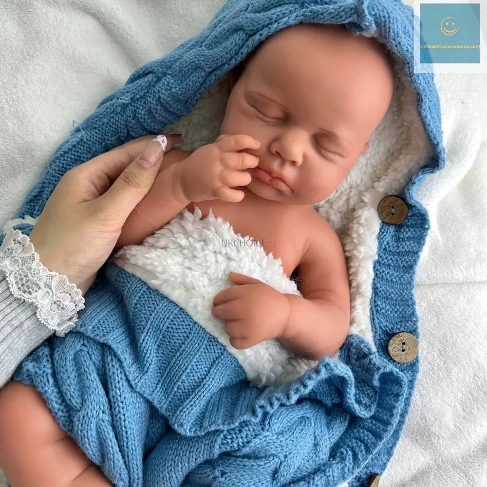 20Inch Full Solid Soft Baby Loulou Waterproof Silicone Reborn Baby Girl/Boy Doll Companions for the Lonely Elderly Kids Toy lifelikesiliconereborns.com