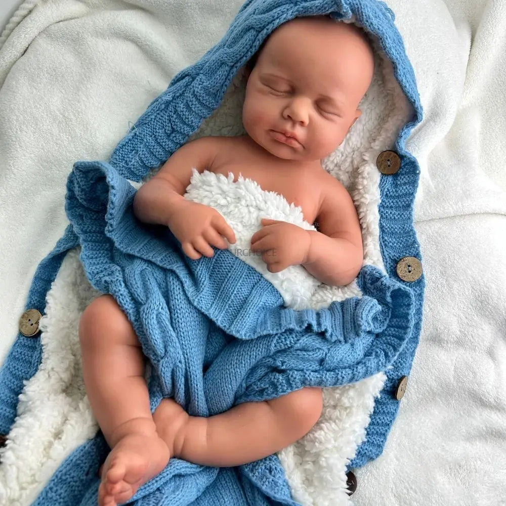 20Inch Full Solid Soft Baby Loulou Waterproof Silicone Reborn Baby Girl/Boy Doll Companions for the Lonely Elderly Kids Toy lifelikesiliconereborns.com