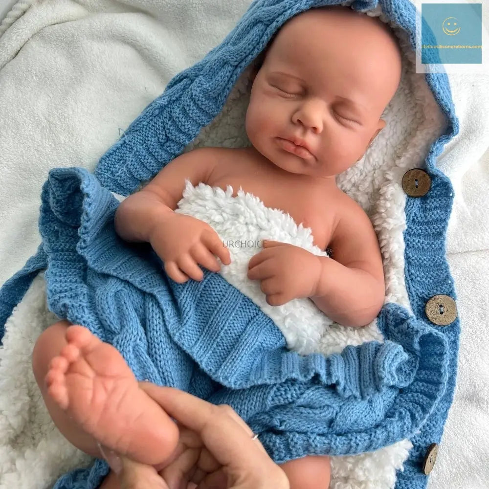 20Inch Full Solid Soft Baby Loulou Waterproof Silicone Reborn Baby Girl/Boy Doll Companions for the Lonely Elderly Kids Toy lifelikesiliconereborns.com