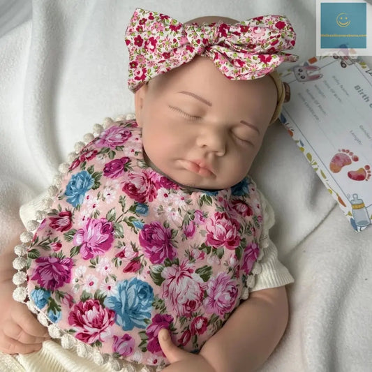 20Inch Handamde Full Body Soft Silicone Reborn Baby Girl Loulou Lifelike Details Doll Gift for Dementia Patients Kids Toy lifelikesiliconereborns.com