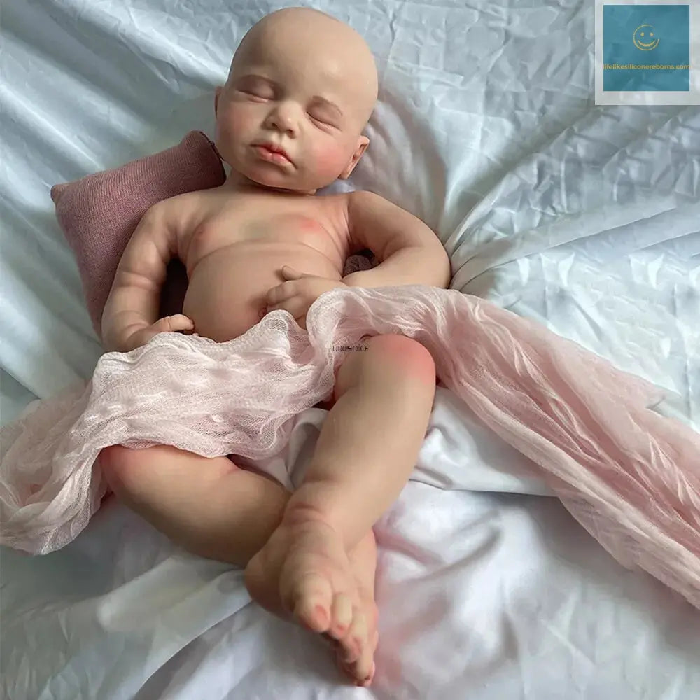 20Inch Handamde Full Body Soft Silicone Reborn Baby Girl Loulou Lifelike Details Doll Gift for Dementia Patients Kids Toy lifelikesiliconereborns.com