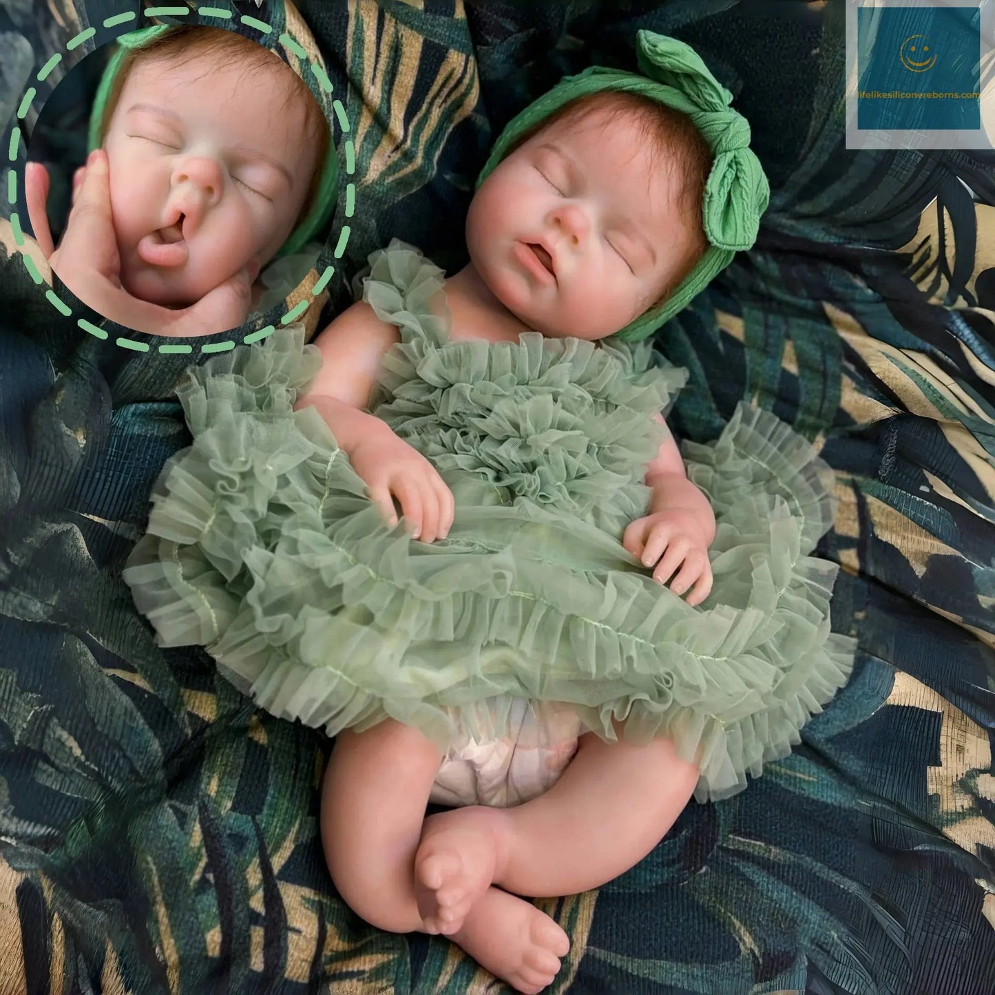 20Inch Open Mouth Silicone Girl Reborn Full Solid Silicone Reborn Dolls Painted Baby Doll Toy For Kids Reborn Corpo De Silicone lifelikesiliconereborns.com