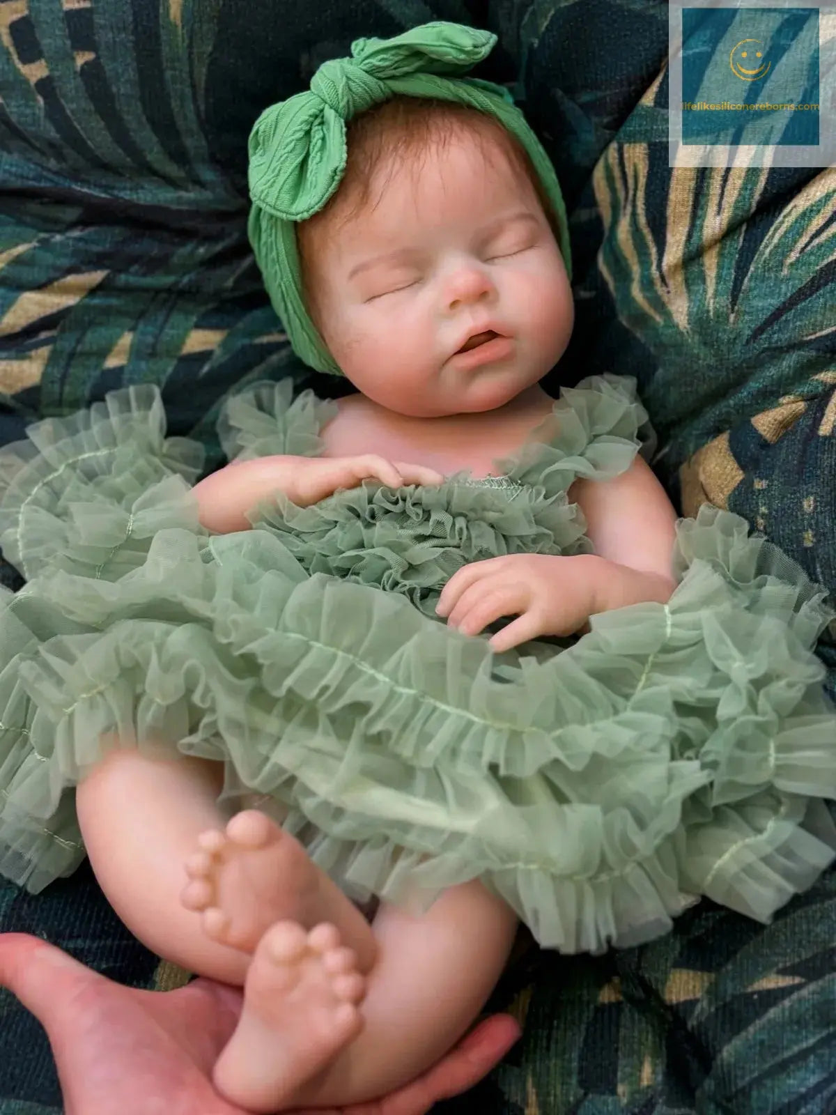 20Inch Open Mouth Silicone Girl Reborn Full Solid Silicone Reborn Dolls Painted Baby Doll Toy For Kids Reborn Corpo De Silicone lifelikesiliconereborns.com
