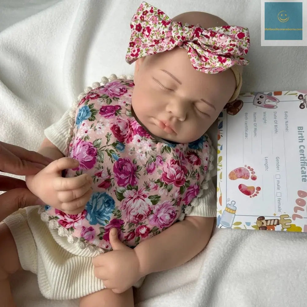 20Inch Soft Lifelike Silicone Reborn Girl/Boy Loulou Realistic Skin Tones Hand-Painted Details Dolls For Role-Playing Kids Toy lifelikesiliconereborns.com