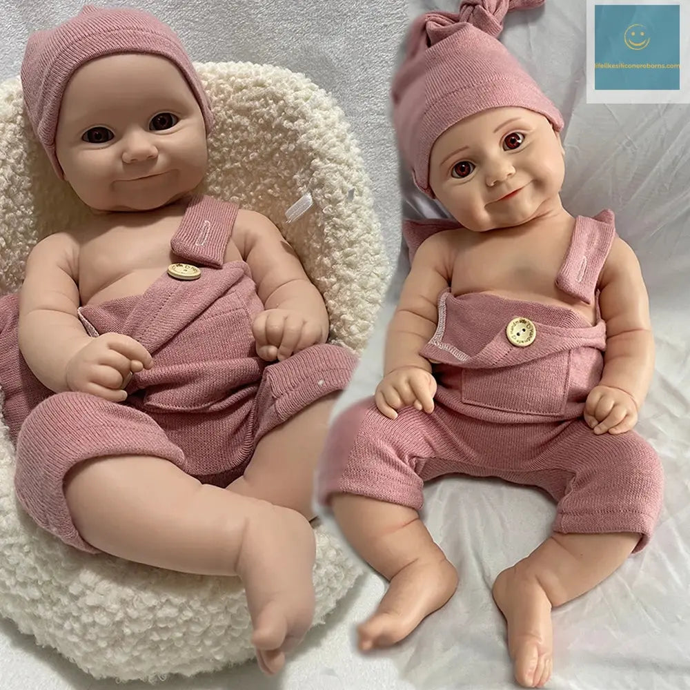 20Inch Whole Silicone Reborn Cuddle Baby Girl 8.7lb Weighted Lifelike Handmade Artist Newborn Waterproof Doll Collector Toys lifelikesiliconereborns.com