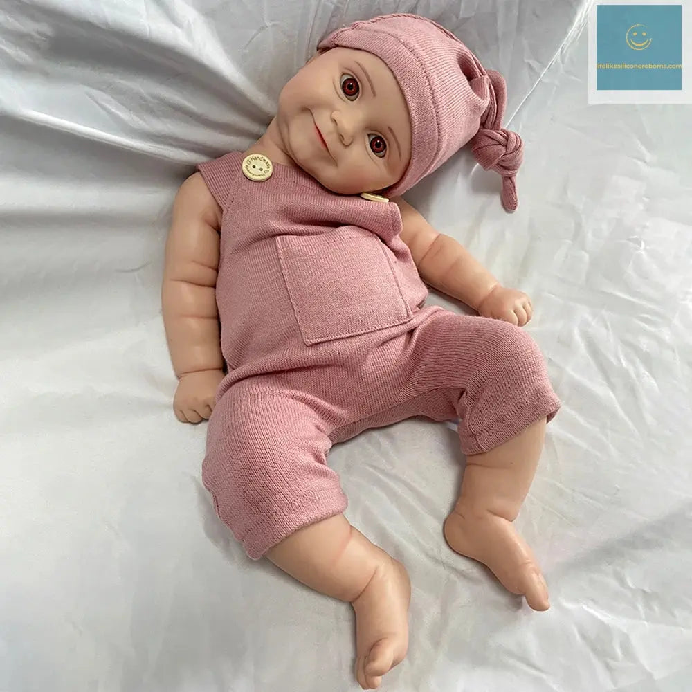 20Inch Whole Silicone Reborn Cuddle Baby Girl 8.7lb Weighted Lifelike Handmade Artist Newborn Waterproof Doll Collector Toys lifelikesiliconereborns.com