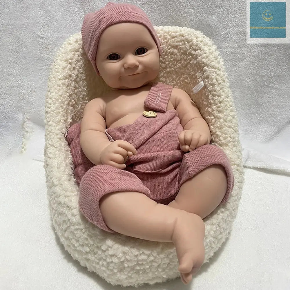 20Inch Whole Silicone Reborn Cuddle Baby Girl 8.7lb Weighted Lifelike Handmade Artist Newborn Waterproof Doll Collector Toys lifelikesiliconereborns.com