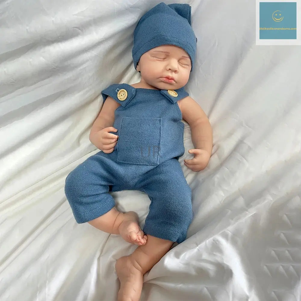 20" Full Body Silicone Reborn Baby Boy/Girl Doll LouLou Lifelike 3D Skin Painted Handmade Washable Newborn Bebe Kids Toy lifelikesiliconereborns.com