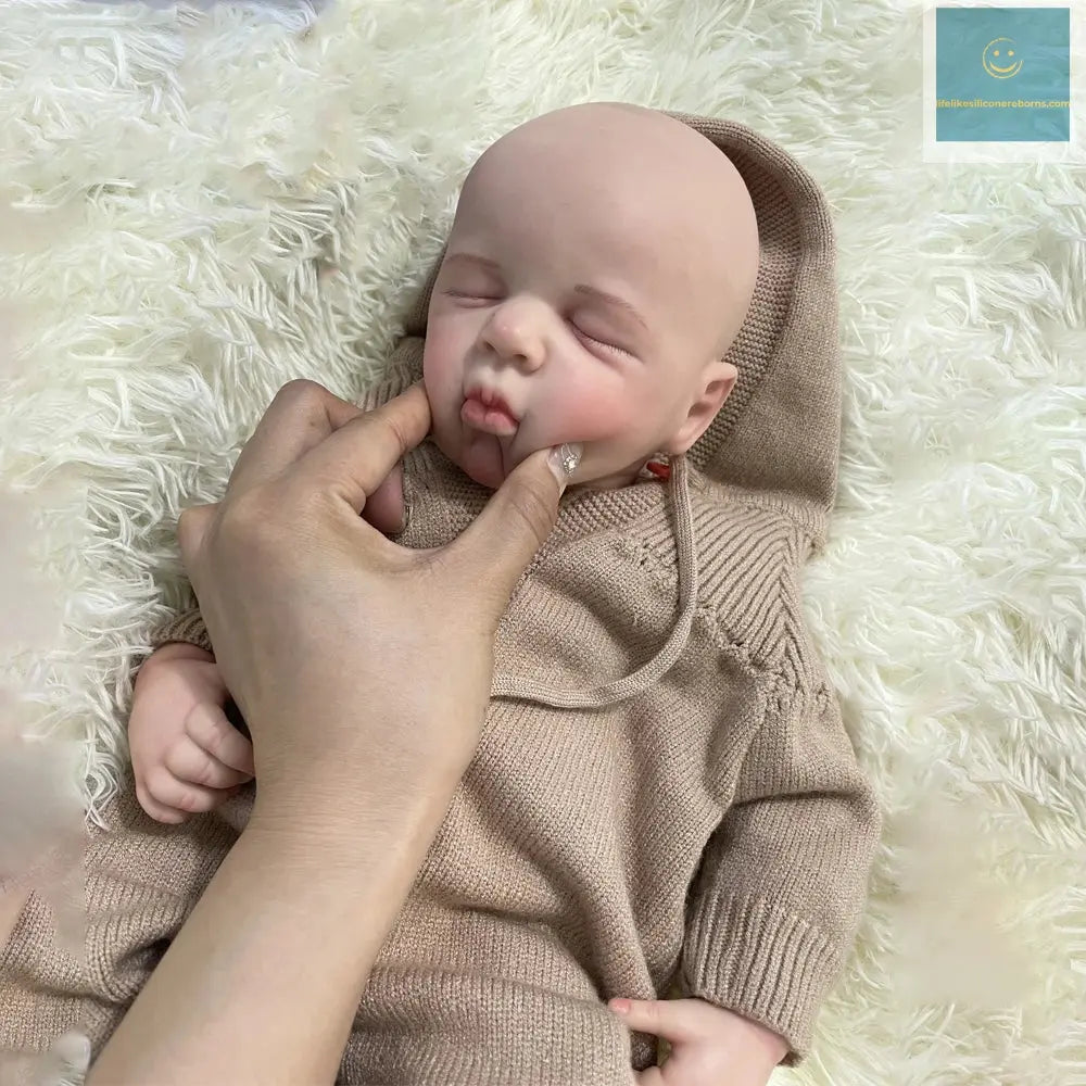 20" Full Body Silicone Reborn Baby Boy/Girl Doll LouLou Lifelike 3D Skin Painted Handmade Washable Newborn Bebe Kids Toy lifelikesiliconereborns.com