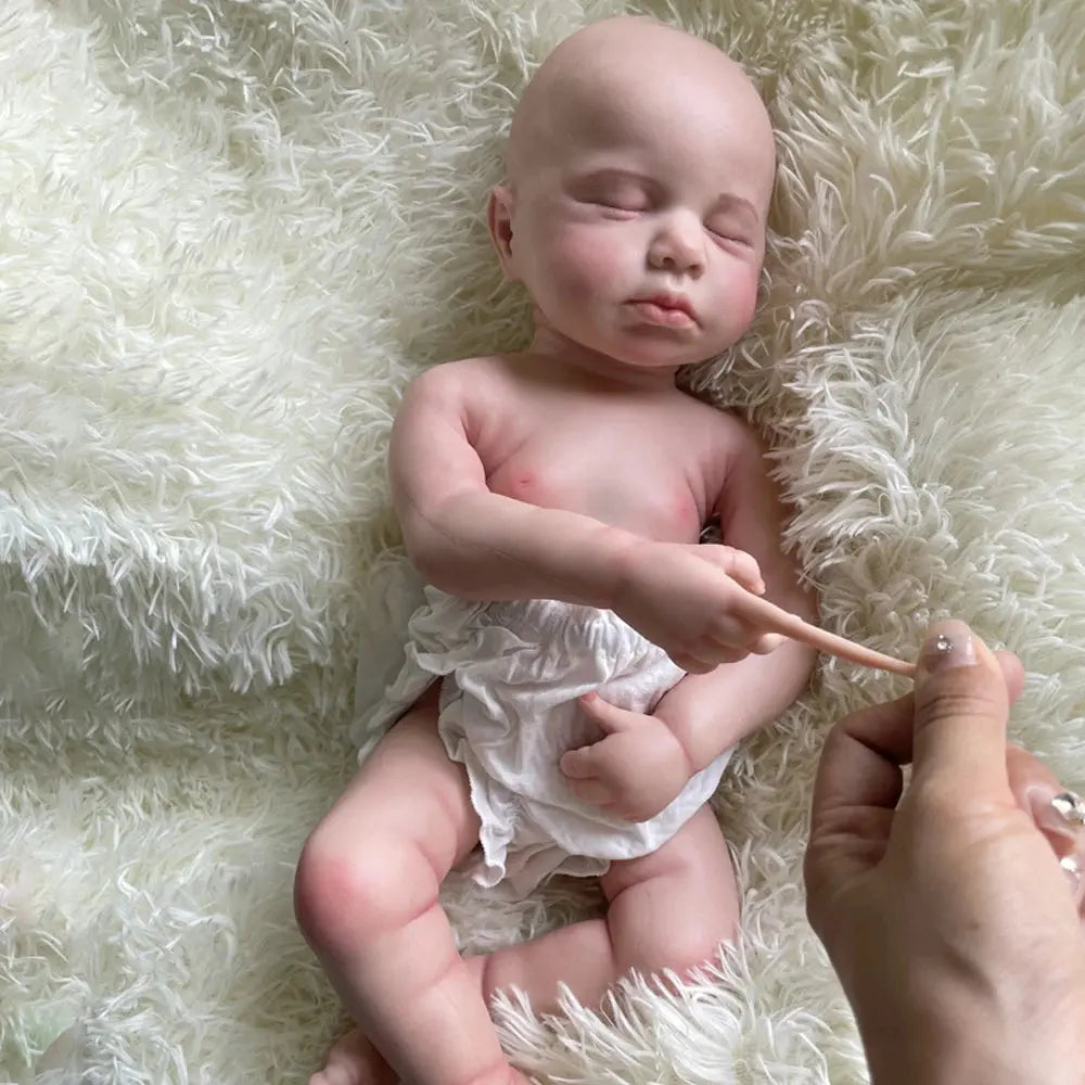 20" Full Body Silicone Reborn Baby Boy/Girl Doll LouLou Lifelike 3D Skin Painted Handmade Washable Newborn Bebe Kids Toy lifelikesiliconereborns.com