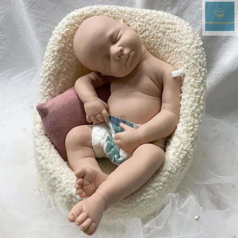20" Full Body Silicone Reborn Baby Boy/Girl Doll LouLou Lifelike 3D Skin Painted Handmade Washable Newborn Bebe Kids Toy lifelikesiliconereborns.com