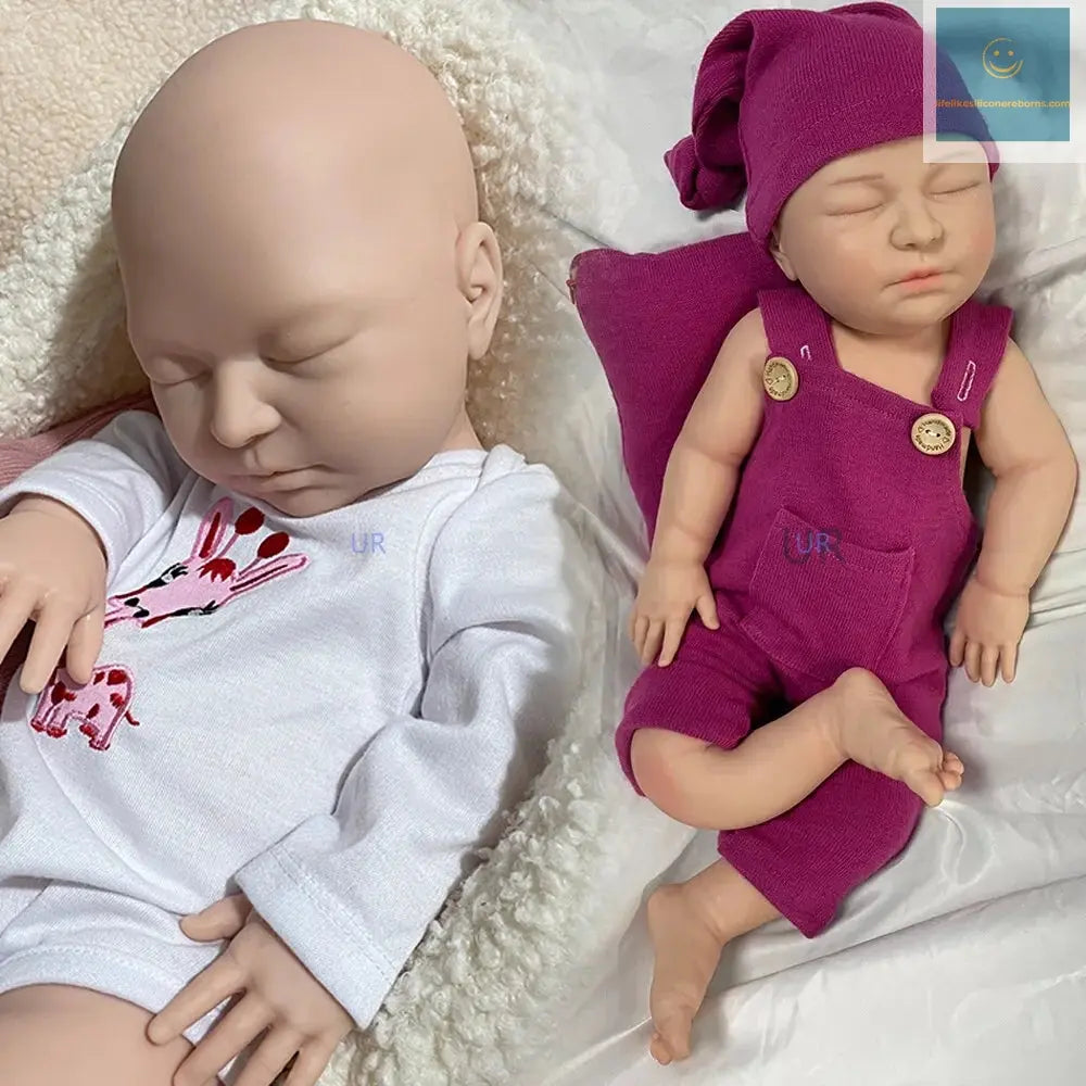 22 Inch Huge Silicone Reborn Baby Lifelike Big Size 4Kg Newborn Girl Doll With Birth Marks Unpainted Diy Toy Collectibles lifelikesiliconereborns.com