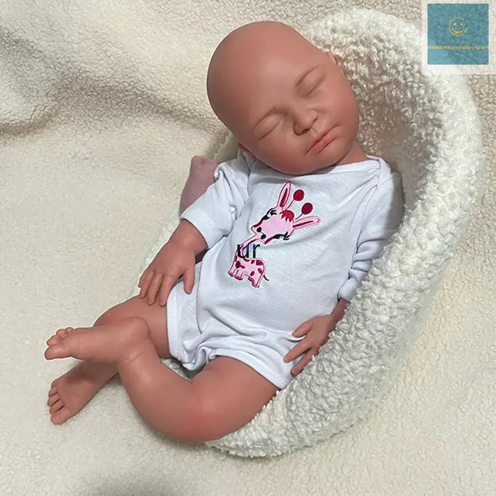 22 Inch Huge Silicone Reborn Baby Lifelike Big Size 4Kg Newborn Girl Doll With Birth Marks Unpainted Diy Toy Collectibles lifelikesiliconereborns.com