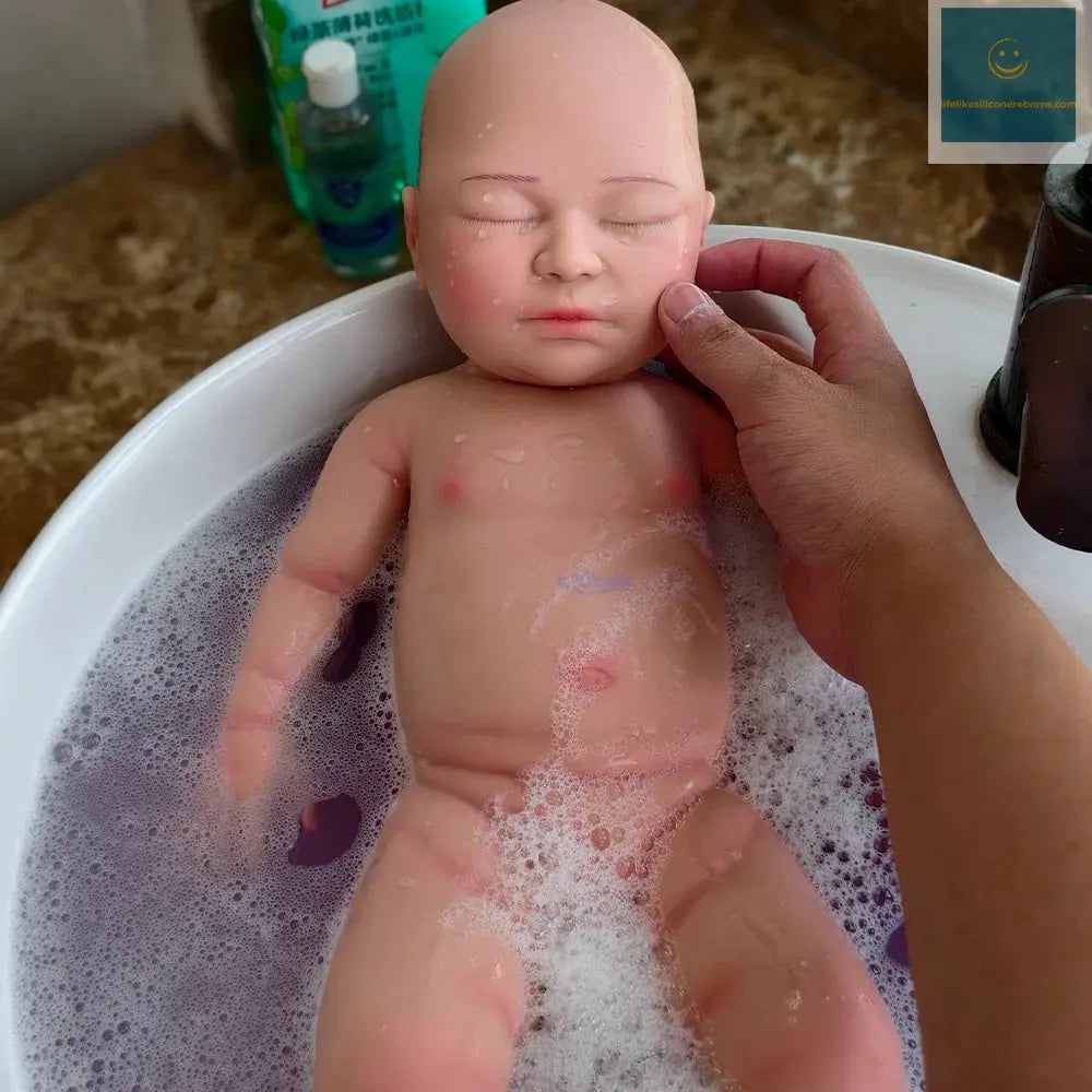 22Inch Floppy Newborn Girl Weighted Silicone Reborn Baby Doll Lifelike Details for Emotional Healing Christmas Gift Kids Toy lifelikesiliconereborns.com