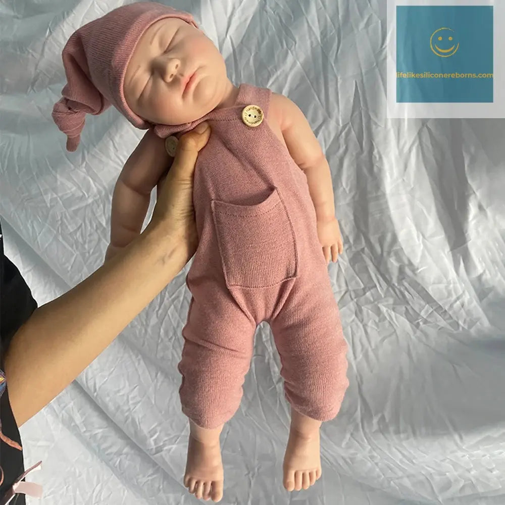 22Inch Full Body Silicone Reborn Doll Super Soft Handmade Flexible Newborn Girl Cuddle Baby  Waterptoof Collector Christmas Gift lifelikesiliconereborns.com