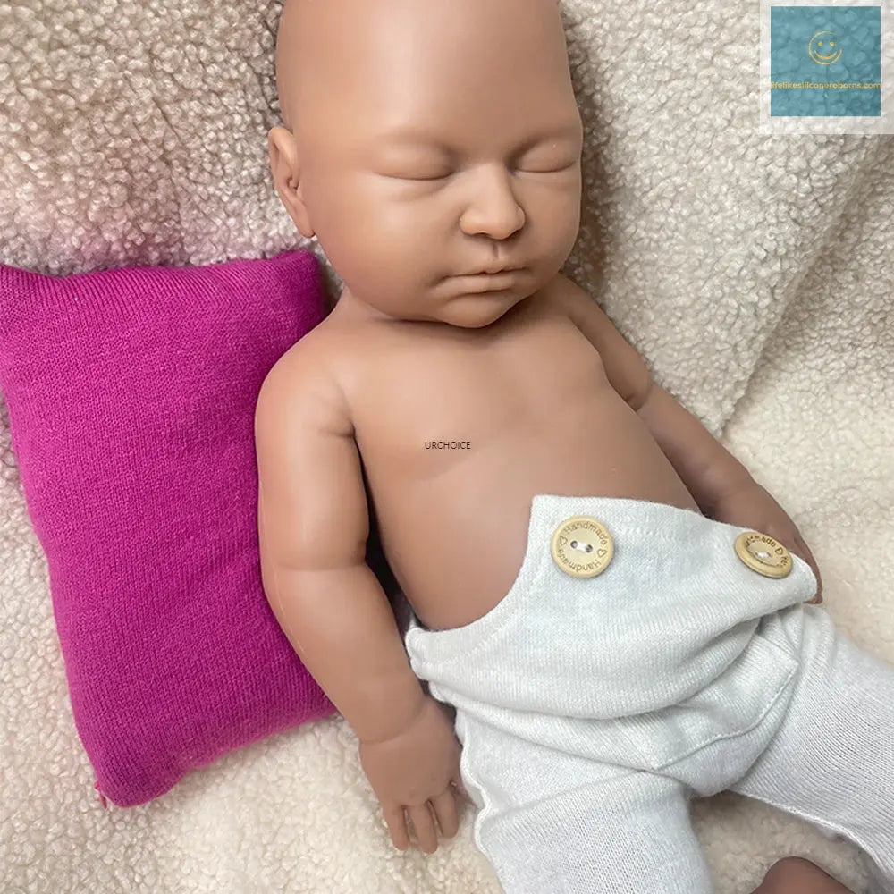 22Inch Handmade Weighted Silicone Reborn Baby Girl 8.6lb Soft Touch Feeling Waterproof Doll for Expectant Parents Collectibles lifelikesiliconereborns.com
