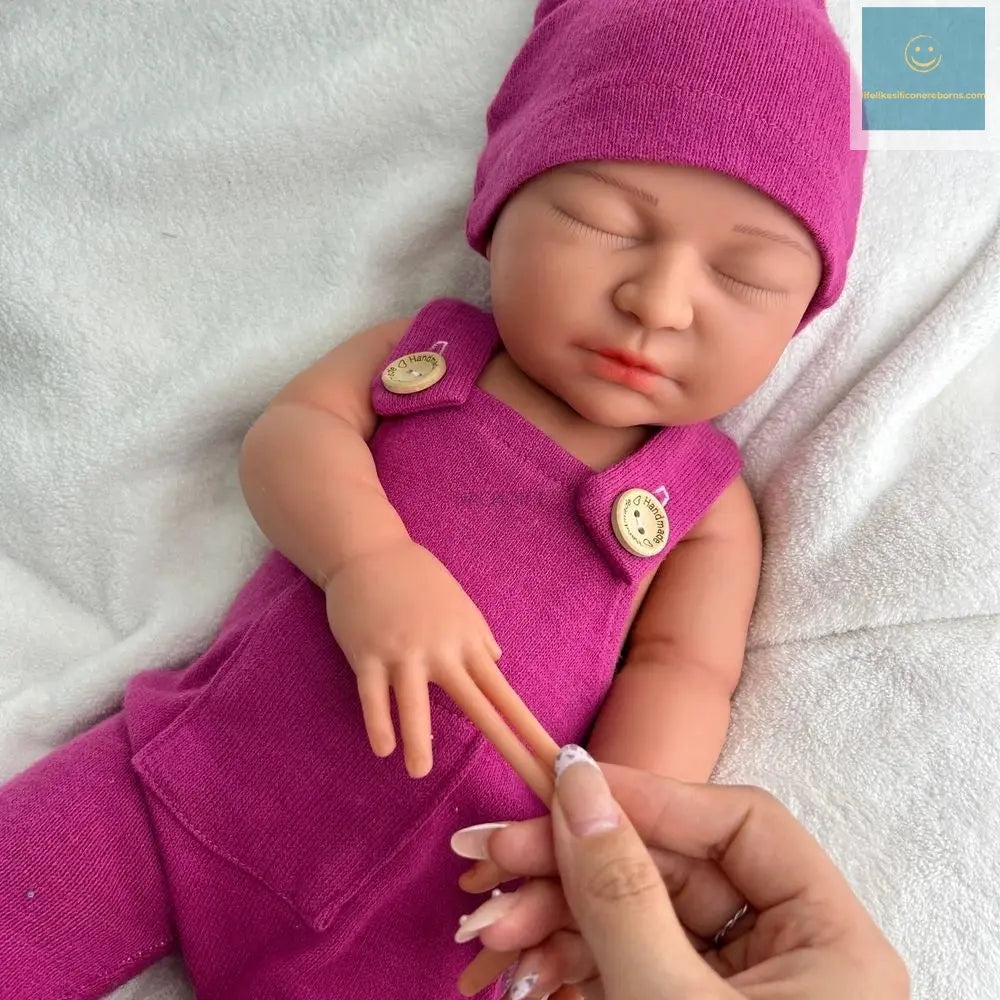 22Inch Soft Silicone Reborn Baby Girl Waterproof Handmade Doll Lifelike Realistic Baby Toy For Kids Collectors Birthday Gift lifelikesiliconereborns.com