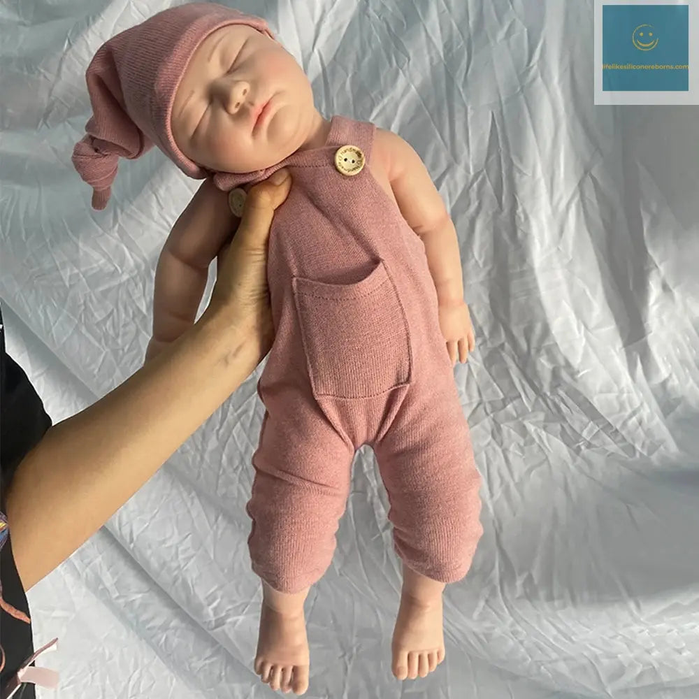 22Inch Soft Silicone Reborn Baby Girl Waterproof Handmade Doll Lifelike Realistic Baby Toy For Kids Collectors Birthday Gift lifelikesiliconereborns.com