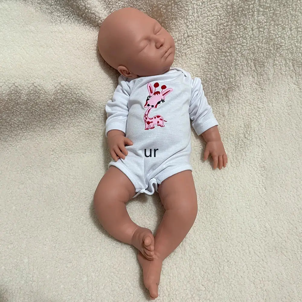 22Inch Soft Silicone Reborn Baby Girl Waterproof Handmade Doll Lifelike Realistic Baby Toy For Kids Collectors Birthday Gift lifelikesiliconereborns.com